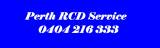 PERTH RCD SERVICE Electrical Contractors Fremantle Directory listings — The Free Electrical Contractors Fremantle Business Directory listings  logo