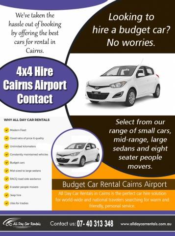 All Day Car Rentals Transportation Consultants Cairns Directory listings — The Free Transportation Consultants Cairns Business Directory listings  4x4 Hire Cairns Airport Contact