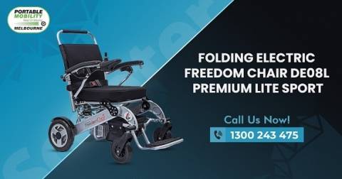 Portable Mobility Melbourne Scooters  Mobility Ormond Directory listings — The Free Scooters  Mobility Ormond Business Directory listings  Folding Electric Freedom Chair DE08L Premium Lite Sport