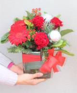 Melbourne Fresh Flowers Florists Supplies Malvern East Directory listings — The Free Florists Supplies Malvern East Business Directory listings  Product Red Xmas Vase 
